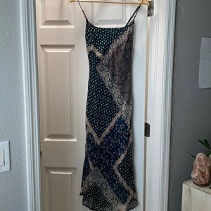 spaghetti strap slip dress